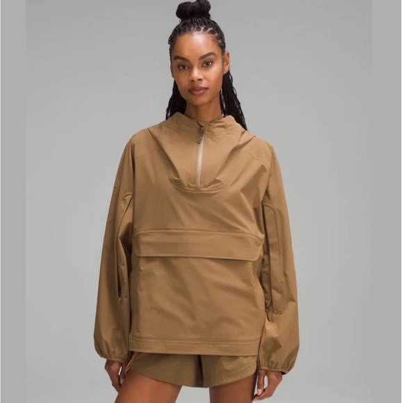 lululemon athletica Jackets & Blazers - Lululemon Waterproof Poncho Jacket 14 Hiking Hooded